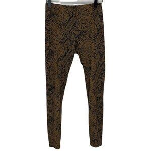 Lysse Brown Snake Print Leggings